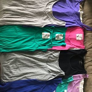 Lot of 10 Size Large tank tops